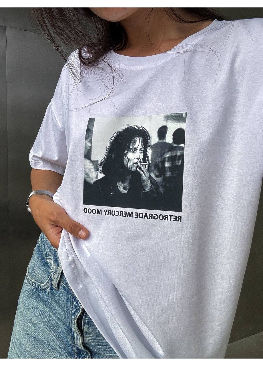 Жіноча футболка oversize Україна - (352768371)