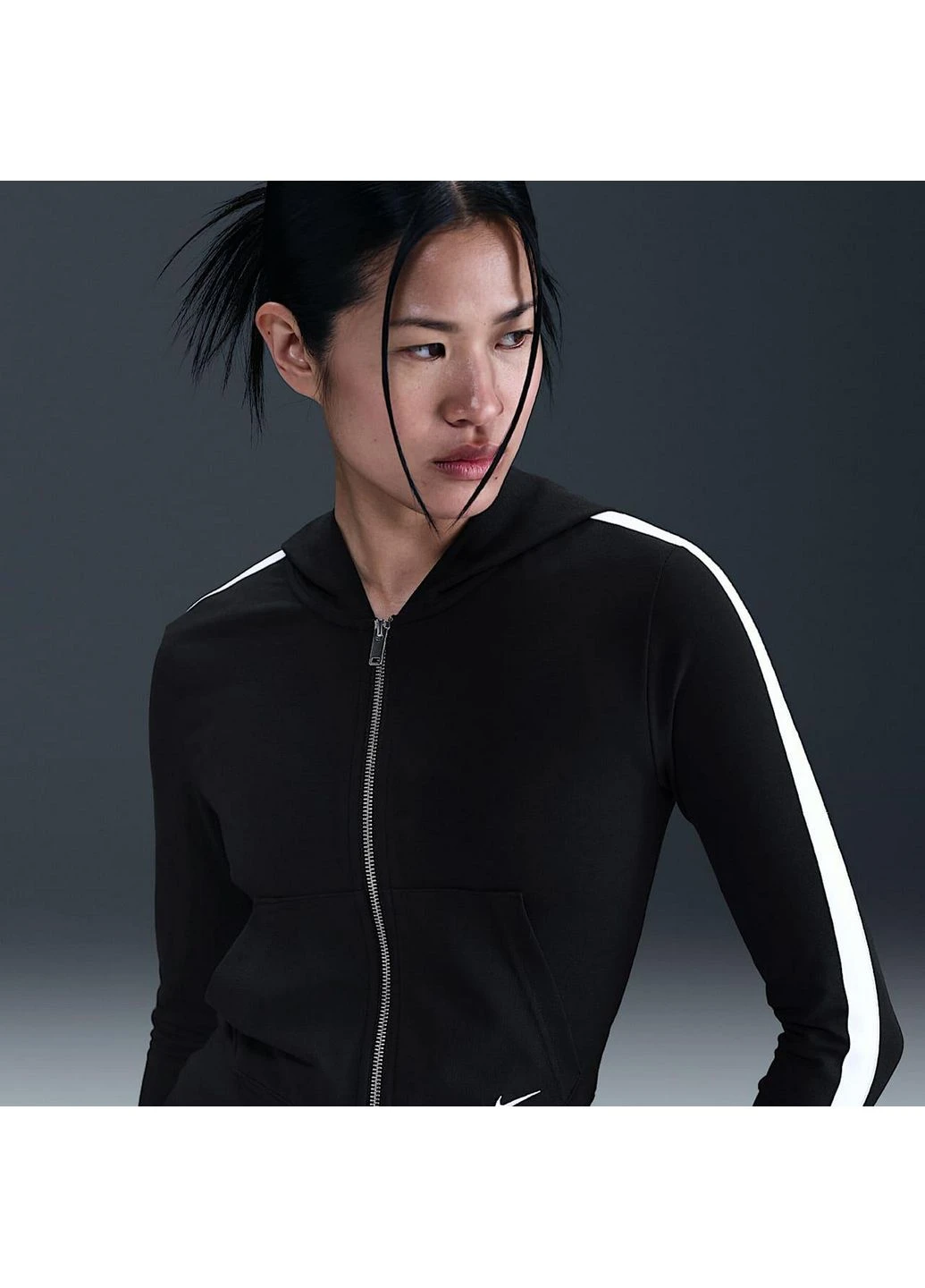 Кофта Fz Ls Top Hoodie Kadın Sweatshirt Black IH4061-010 Nike (398071481)