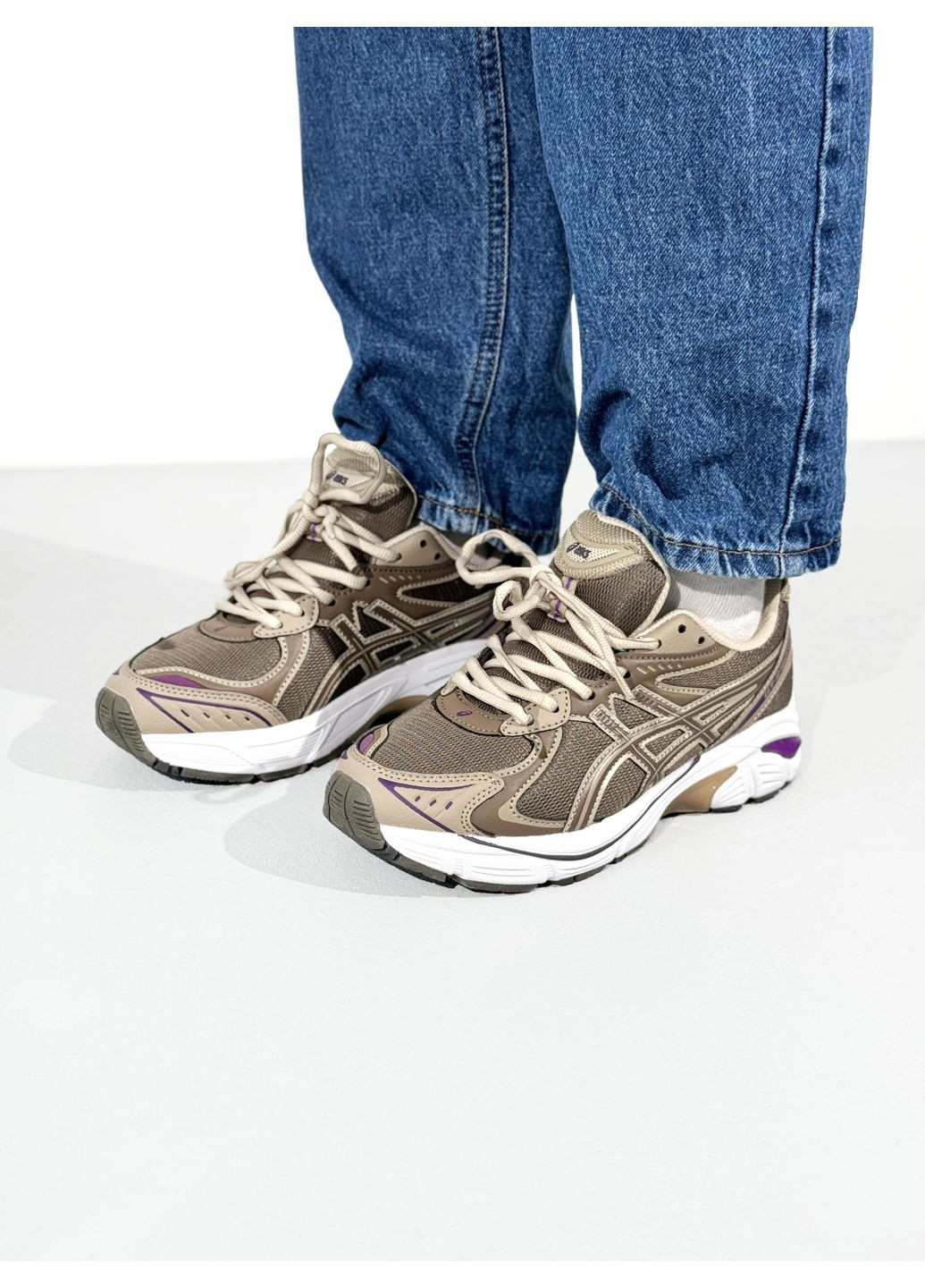 Комбіновані Осінні кросівки чоловічі asics gt-2160 brown асікс gt-2160 No Brand