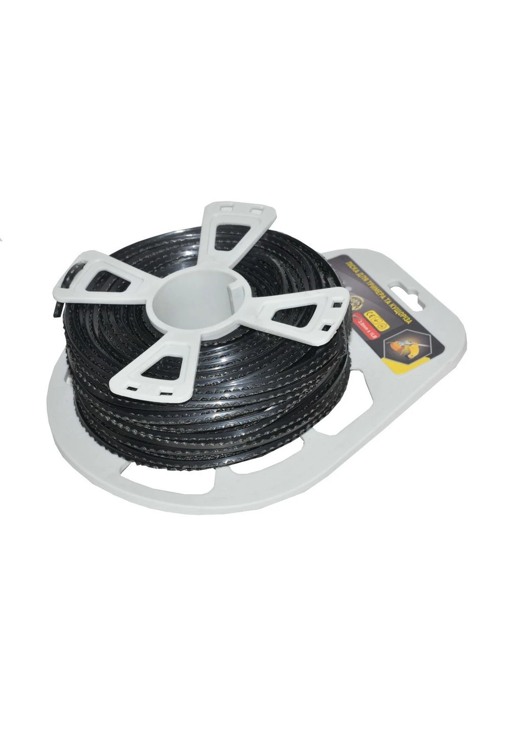 Леска косильная режущий зуб d3 мм 1 LB (51 м) пластиковая упаковка Universal (402869320)
