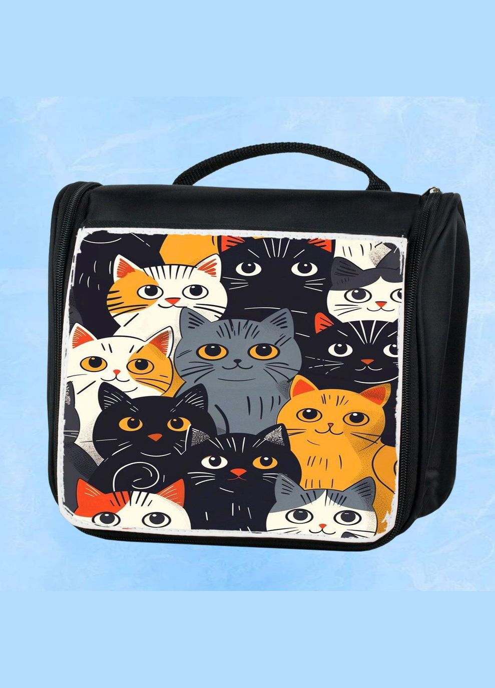 Дорожня сумка - органайзер для косметики несессер Child #019 Чорна No Brand (318677394)