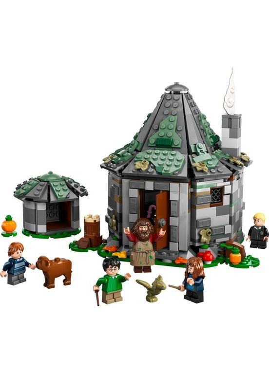 Конструктор Будиночок Хагріда Несподівані гості деталей 76428 896 деталей No Brand (361025579)