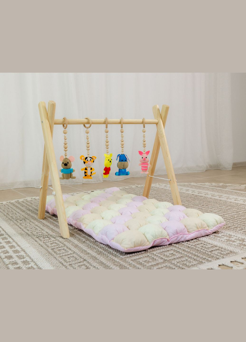 Мобиль детский напольный Беби Джим XRMASTER Винни Пух с матрасиком Алиса No Brand (347163998)