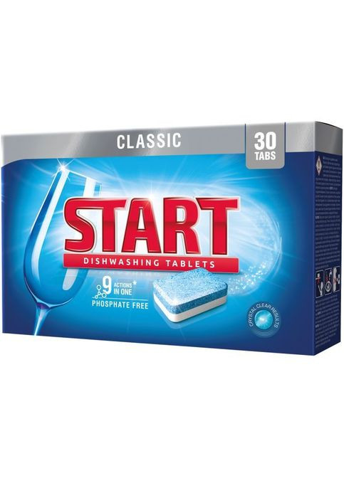 Таблетки для посудомийних машин Classic 30 шт. (4820207100039) Start Classic 30 шт. (275091758)