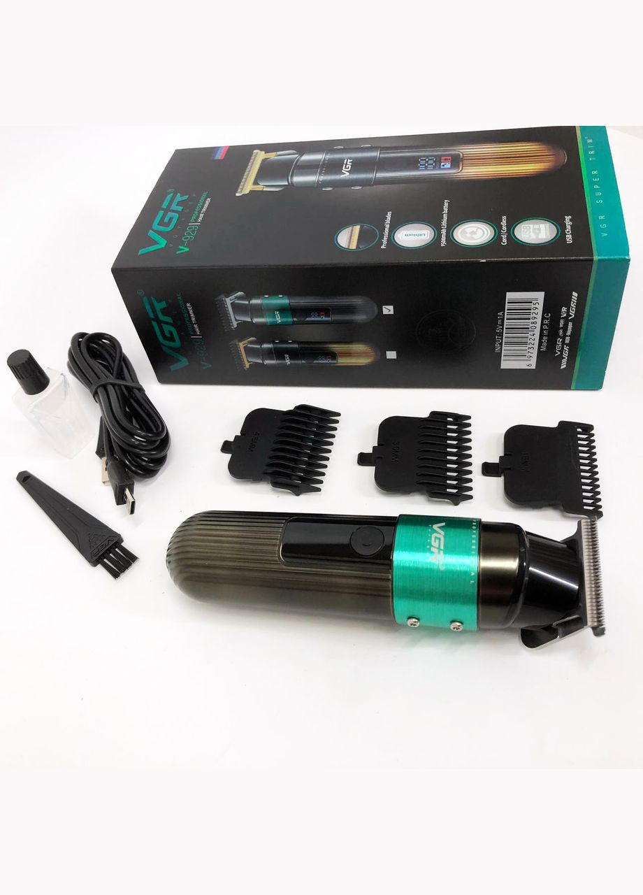 Машинка для стрижки волосся V-929 акумуляторна, Машинка для стрижки волосся домашня VGR (364664335)