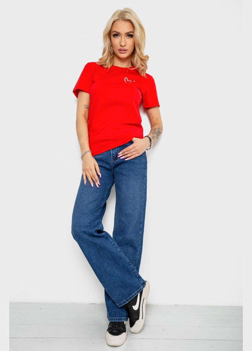 Футболка жіноча з принтом, 238R57800 Angelo Branduardi - (360860697)