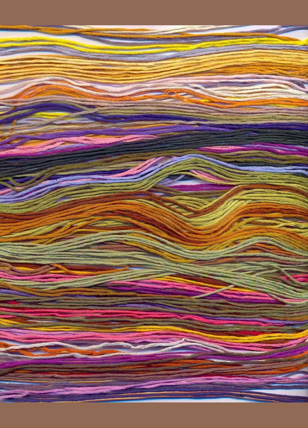 Набор для вышивания по нанесённой на канву схеме "Flowers and straw hats". AIDA 14CT printed, 36*19 см Joy Sunday (313614363)