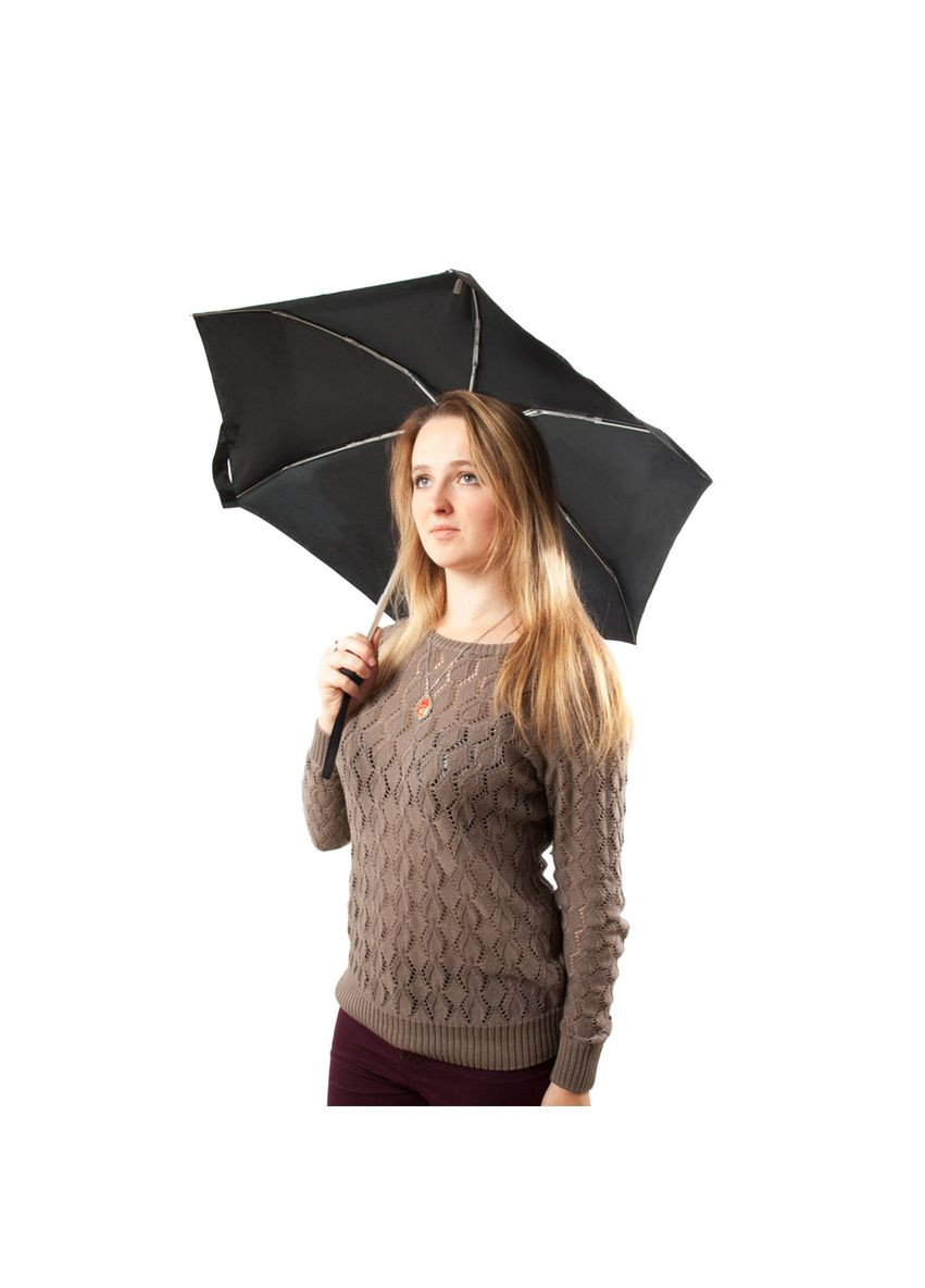 Чорна} міні парасолька жіноча tiny-1 l500 black (чорний) Fulton (303401078)