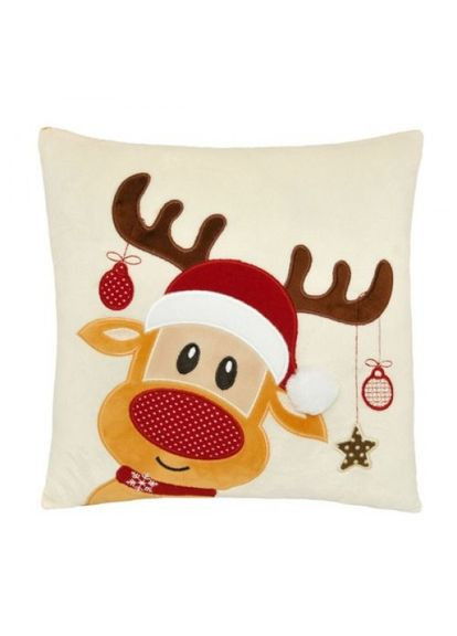 Подушка декоративна "Рождественский олень" Tigres (297443599)