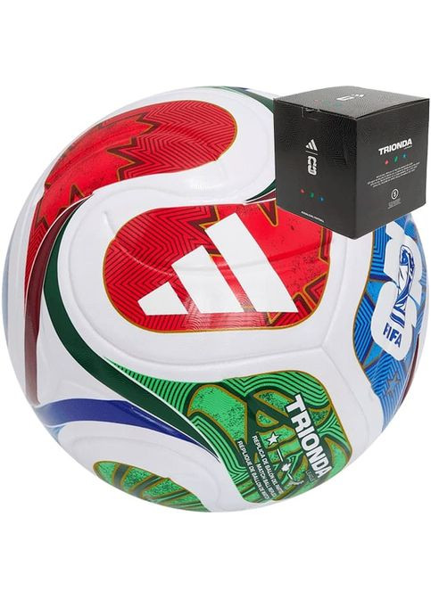 М'яч для футболу Trionda World Cup 2026 FIFA League (розмір 5) JD8045 (в подарунковій коробці) adidas (369142488)