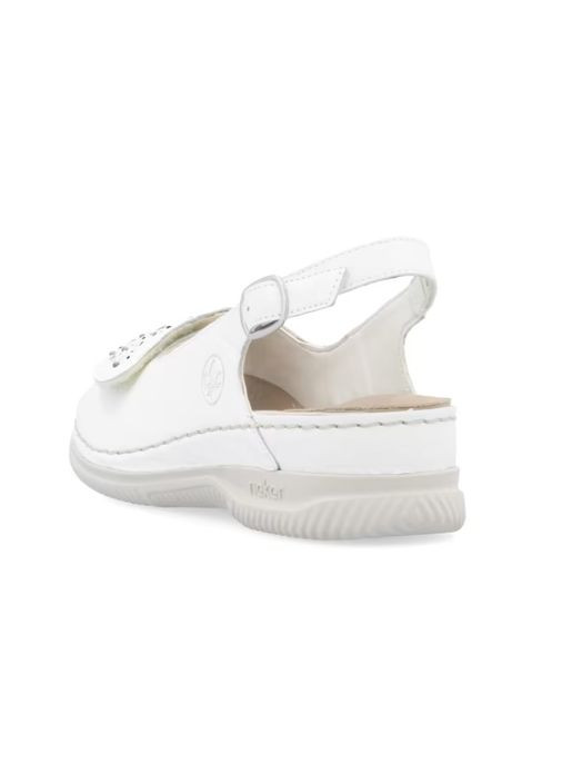 Белые босоножки v7450-80 размер Rieker