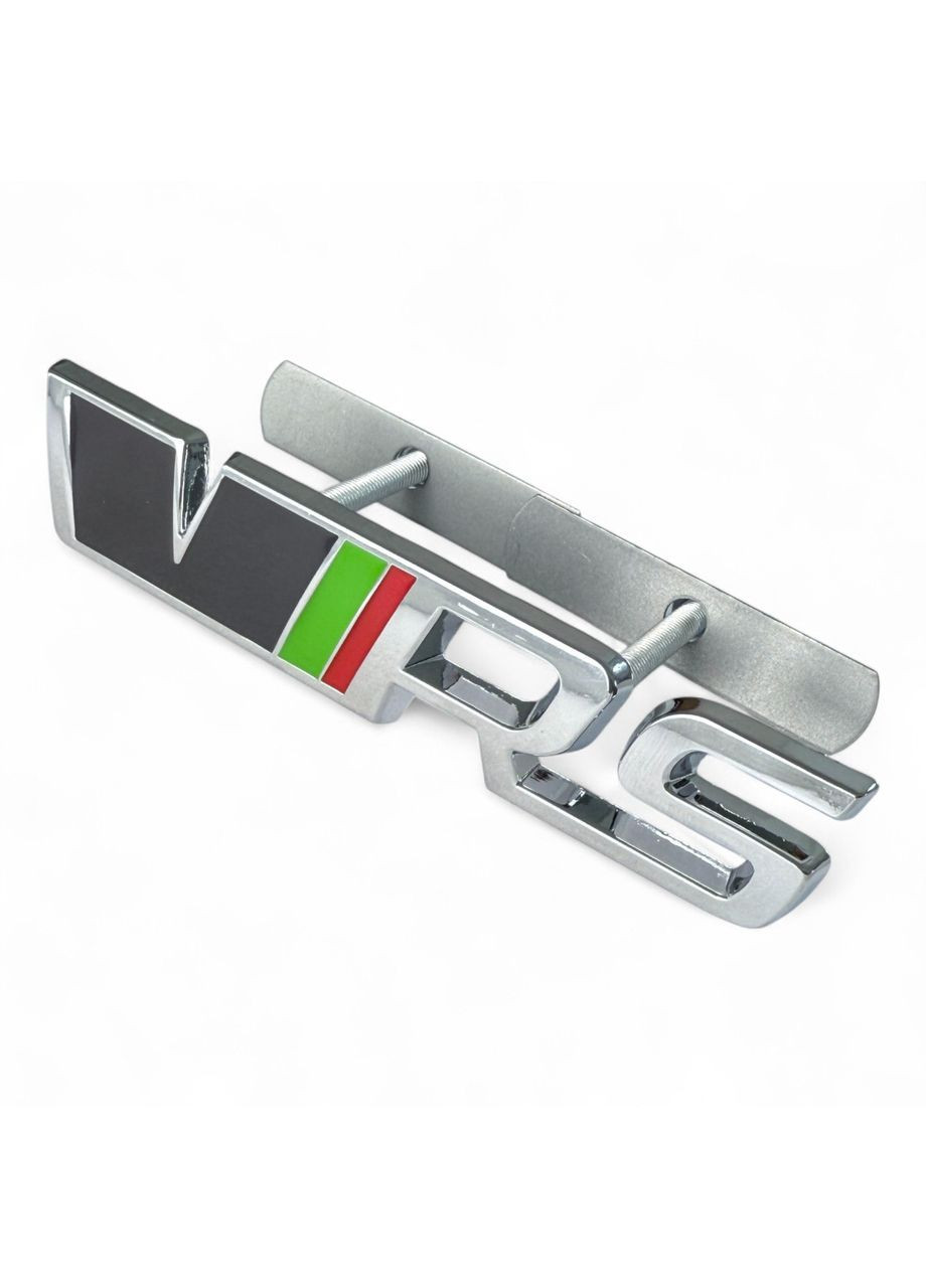 Емблема VRS на решітку радіатора напис шильдик ВРС Skoda (354698393)