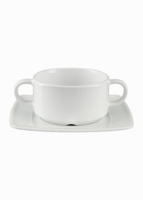 Бульонница з ручками і блюдцем Victoria 2817,2816 Lubiana (335080850)