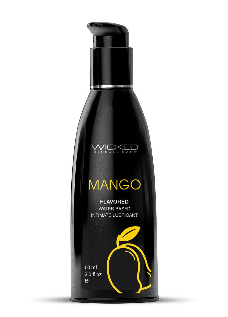 Съедобный лубрикант со вкусом Манго WICKED MANGO на водной основе, 60 мл No Brand (303897213)