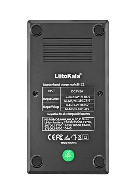 Универсальное зарядное устройство для LiitoKala LiiC2 No Brand - (362947529)