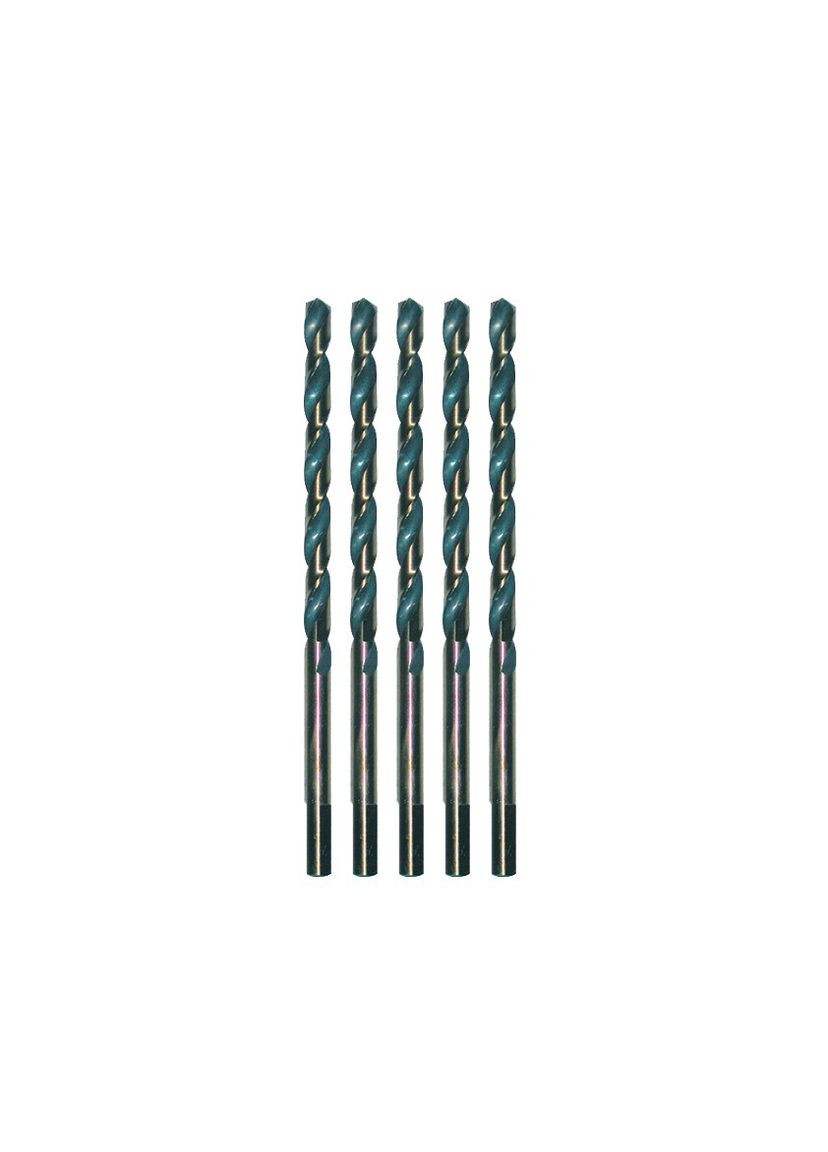 Набір свердел P-62723-5 (HSS-G, 12.5x205 мм, 5 шт) довгі по металу (7454) Makita (295039850)