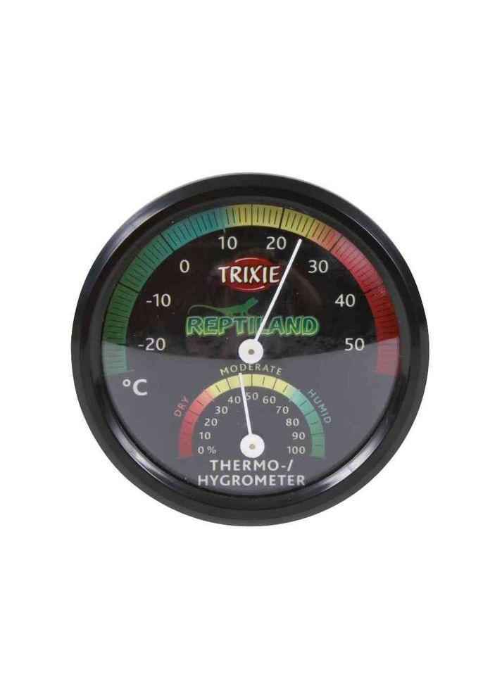 Термометр-гигрометр для террариума, механический, с наклейкой d:7,5 см Trixie (355256950)