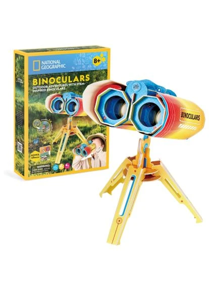 Пазл Cubic Fun Трехмерная головоломка-конструктор Stem Бинокль (DS1083h) CubicFun Тривимірна головоломка-конструктор Stem Бінокль (366067347)