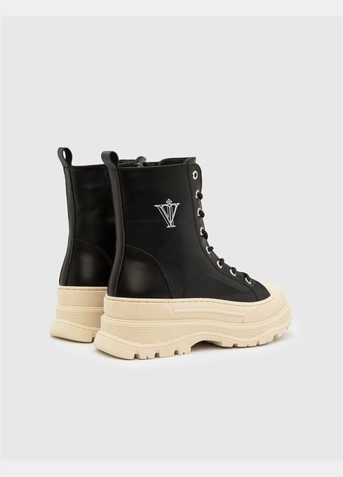 ботинки nanes черные кожаные Ilvi