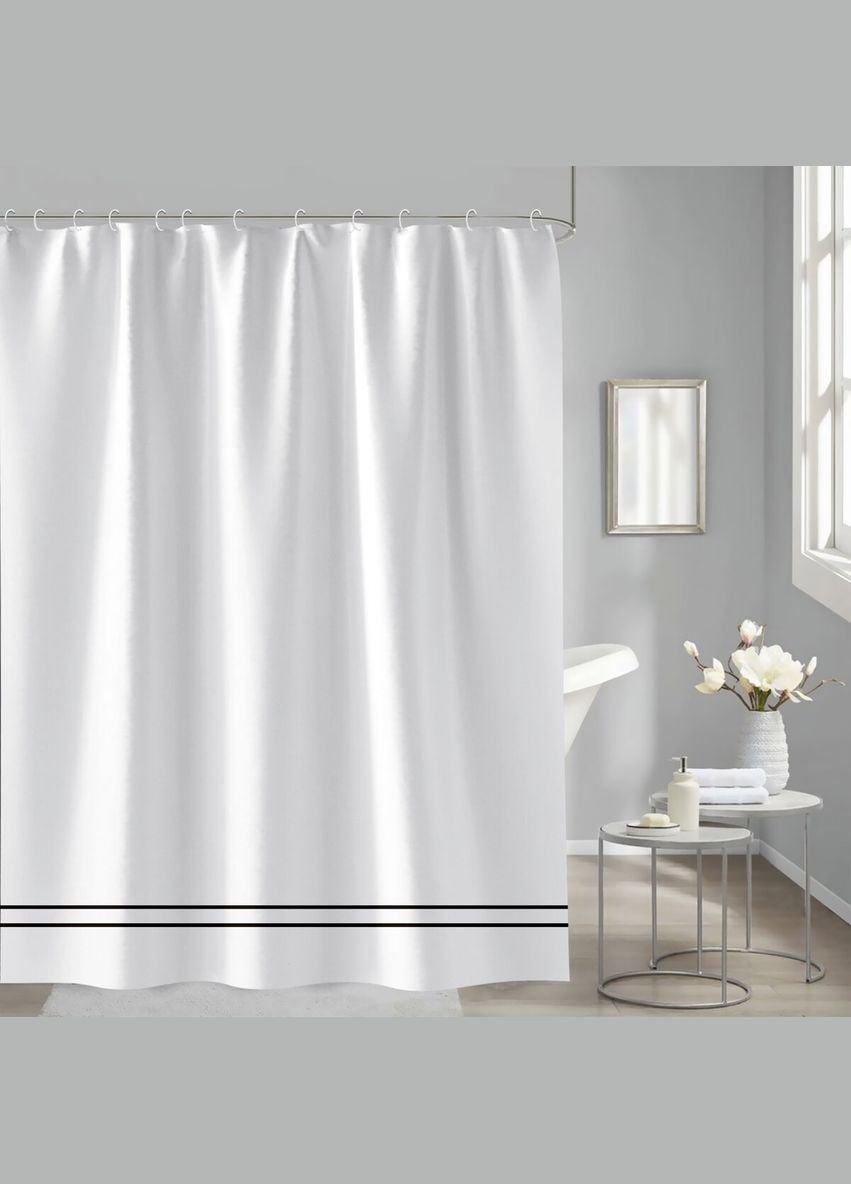 Шторка для ванної Trento White, 240х200, білий Trento Design Studio (280931100)