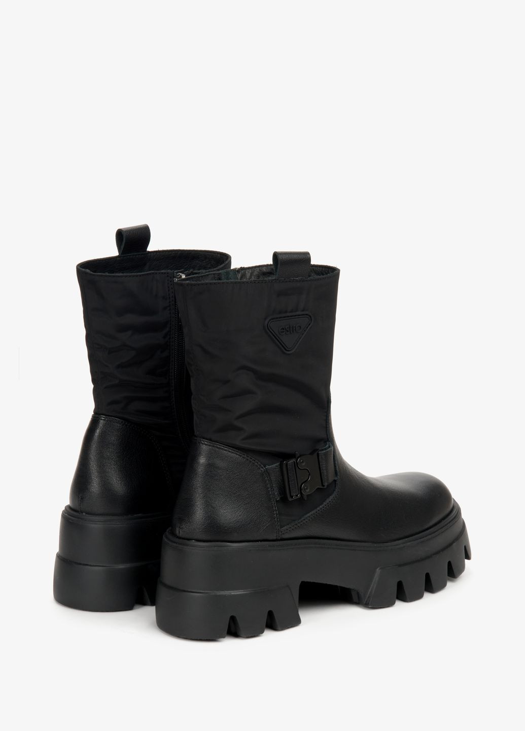 Осенние ботинки, цвет черный Estro
