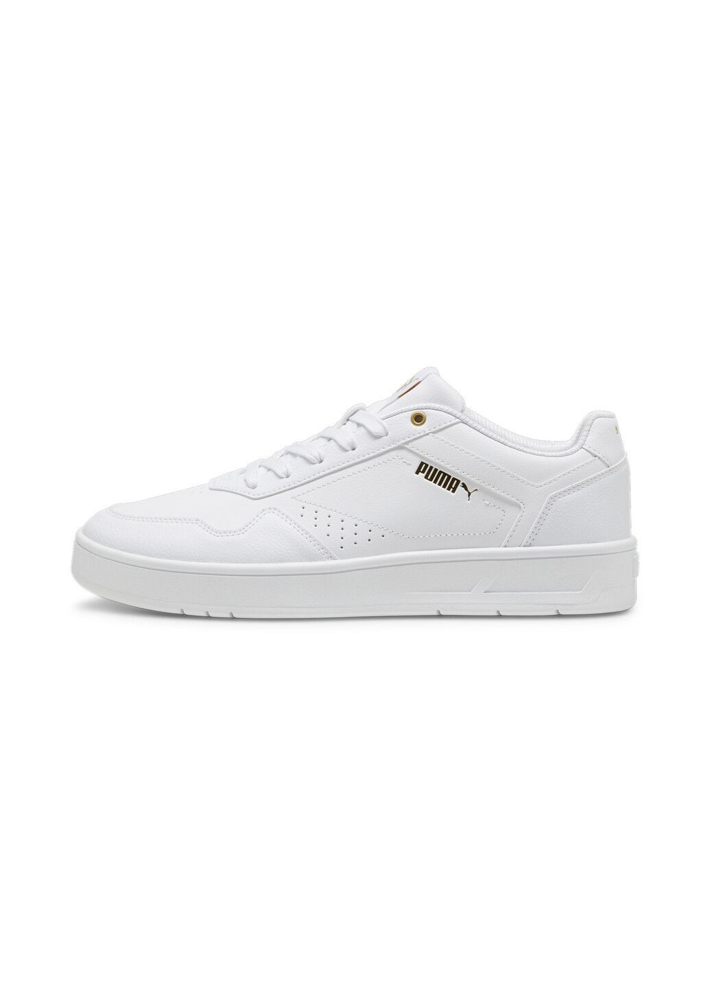 Белые всесезонные кеды court classic sneakers Puma