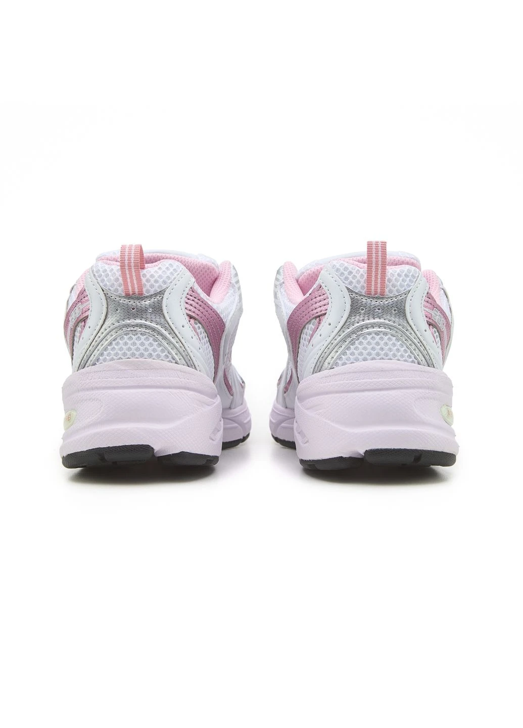 Білі кросівки чоловічі new balance 530 white pink нью беланс 530 білі демісезон No Brand