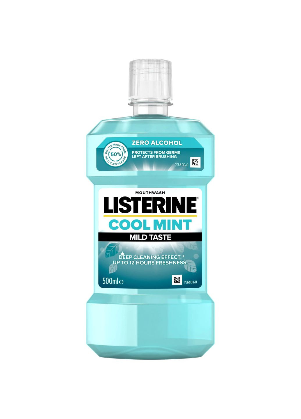 Ополаскиватель для полости рта Свежая Мята Мягкий вкус, 500 мл Listerine (331860525)