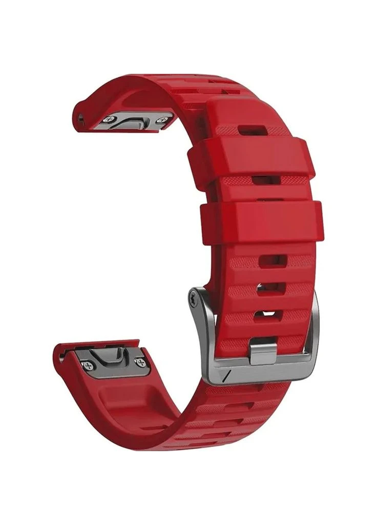 Ремінець Silicon для Garmin 26mm Coral Red (ARM87729) [141546] ArmorStandart (400899122)