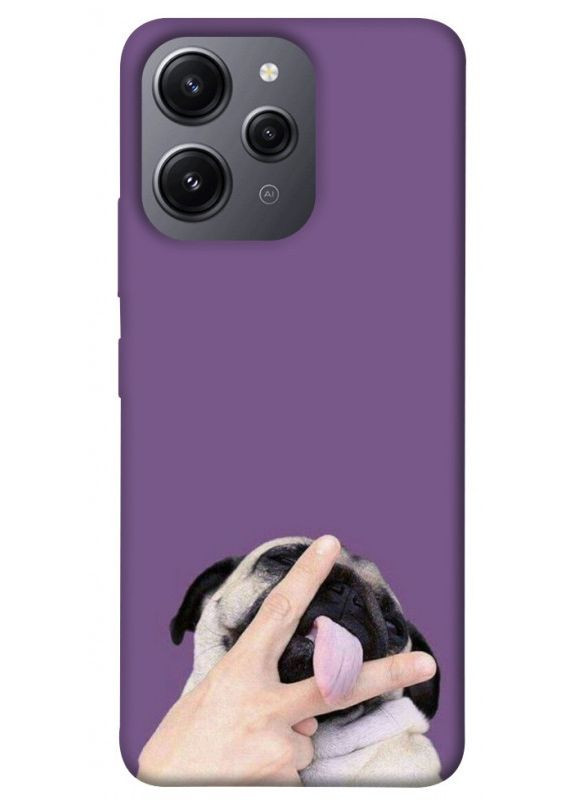 Чехол с принтом для Xiaomi Redmi 12 / на Ксяоме, сяоме, ксиоме редми 12 Мопс No Brand (339678410)