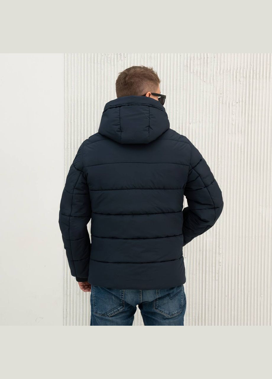 Синяя зимняя мужская зимняя куртка большого размера SK