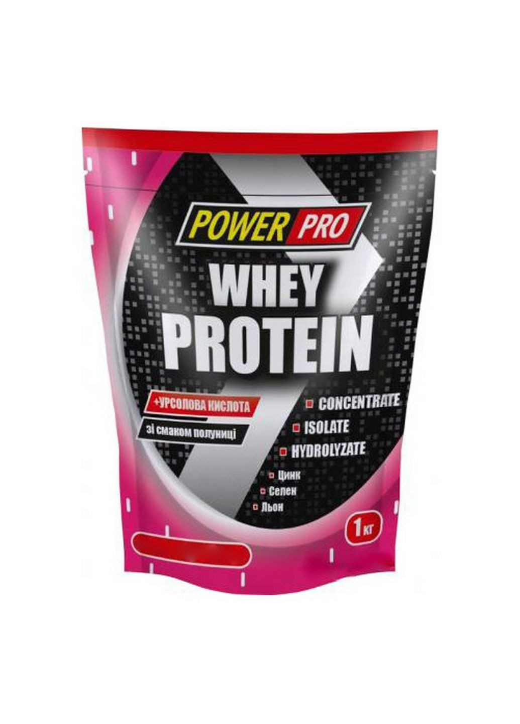 Протеин Whey Protein, 1 кг Клубника Power Pro (294925977)