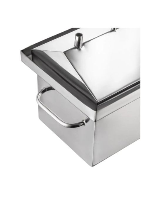 Коптильня гарячого копчення "S" нержавіюча сталь, 1.5мм No Brand (314933425)