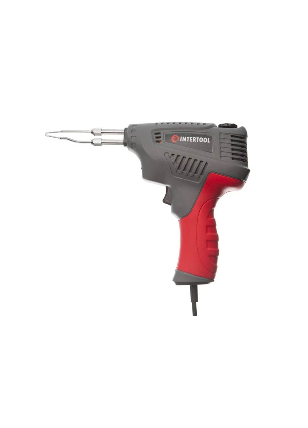 Паяльник імпульсний електричний із насадками LED-підсвітка 3-в-1 200 Вт Intertool (366217934)
