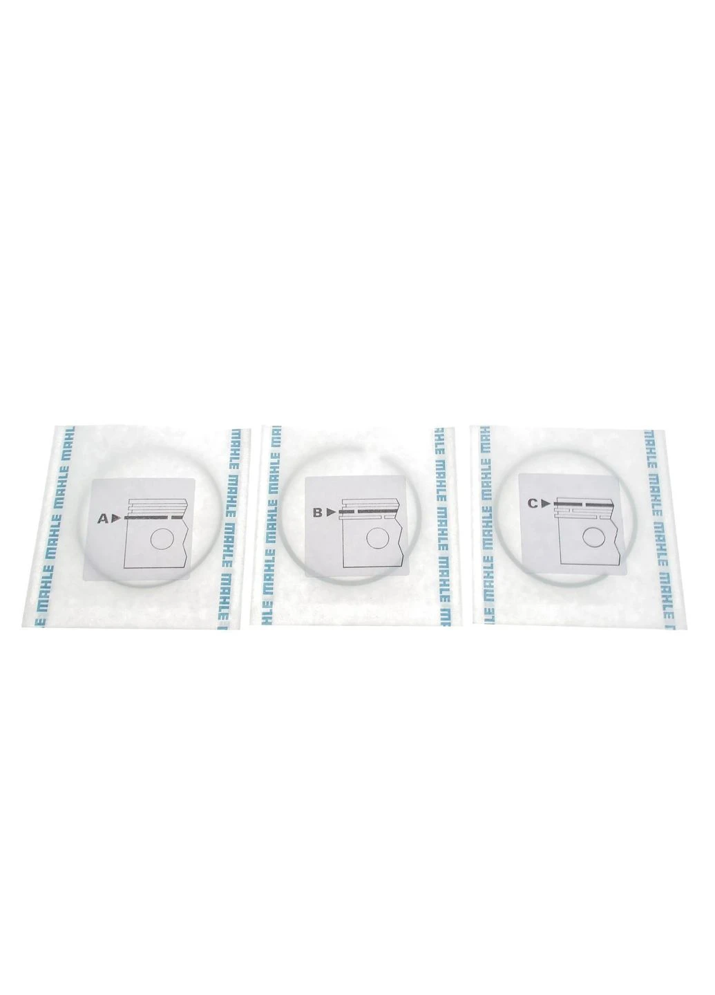 Кільця поршневі MAHLE 028 RS 10100 0N2 No Brand (340417662)