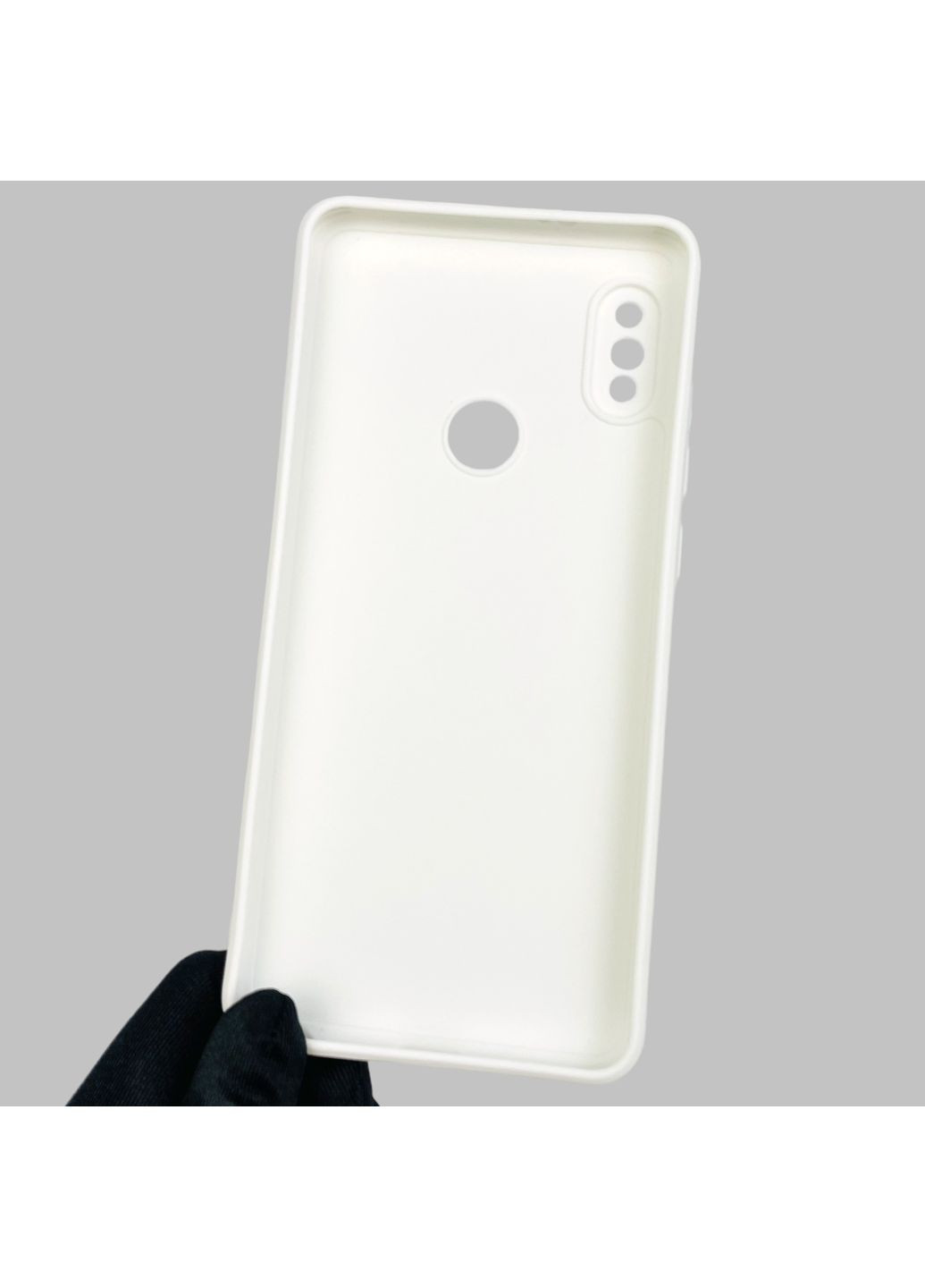 Чехол для Redmi Note 5 Pro с квадратными гранями с защитой камеры на сяоми редми нот 5 про белый Xiaomi (366023403)