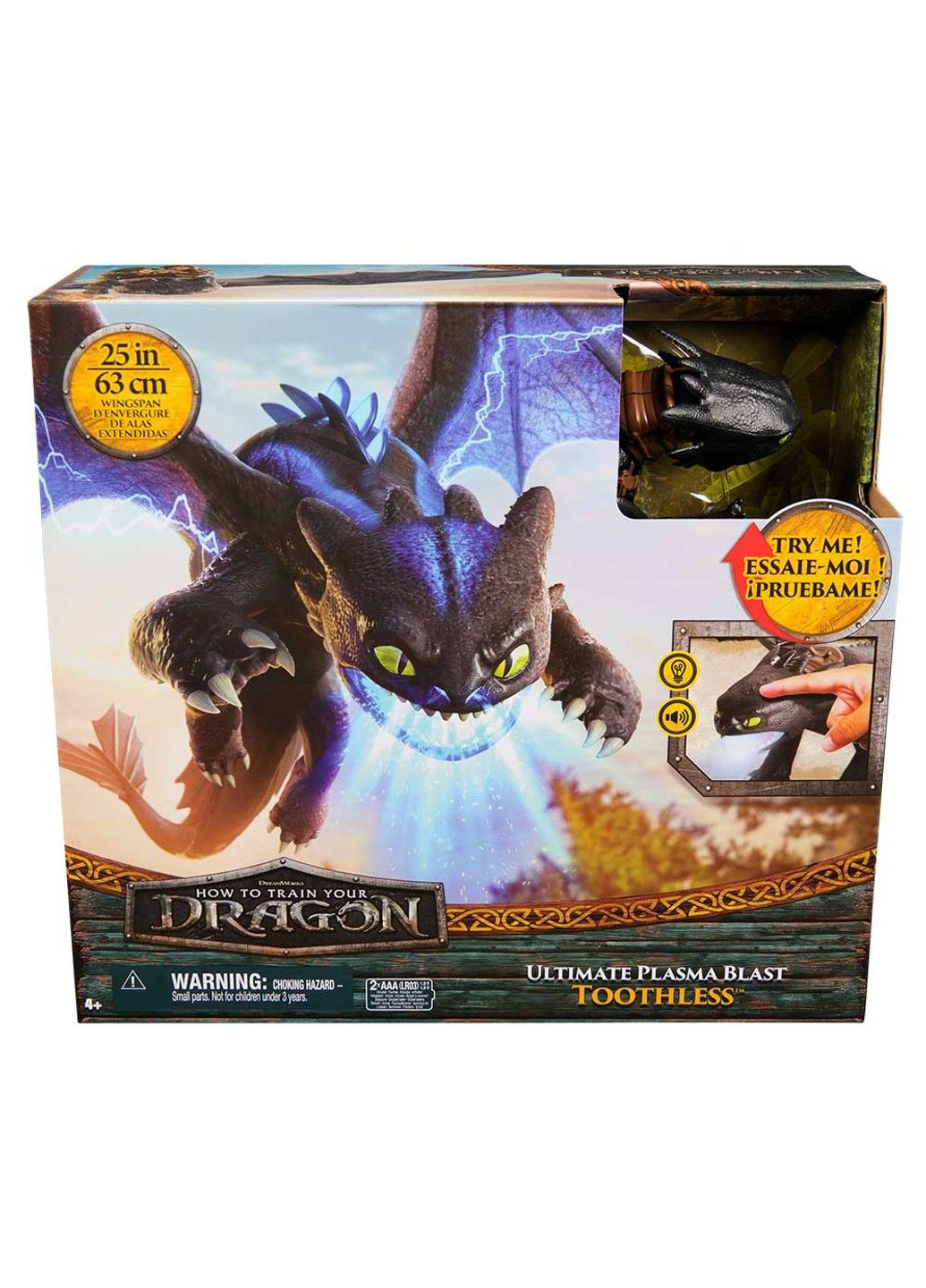 «Як приборкати дракона»: дракон Беззубок, що дихає вогнем Dragons (335862106)