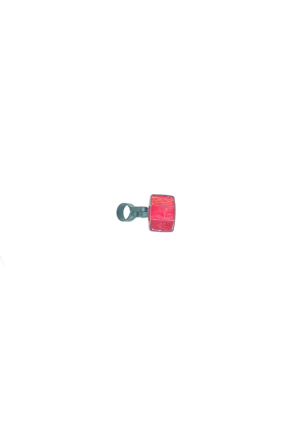 Катафот задний велосипедный малого размера красного цвета с креплением (3267) Maxfind (267425276)