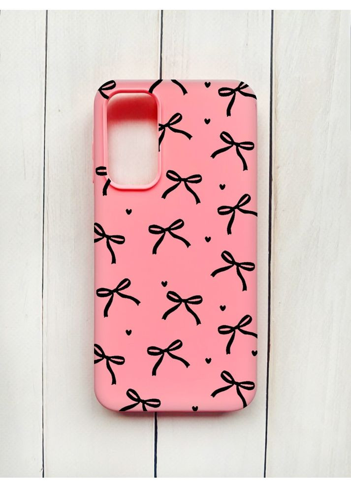 Матовый чехол на Samsung Galaxy A15 (A155) Бантики (принт 405) Creative (355401105)