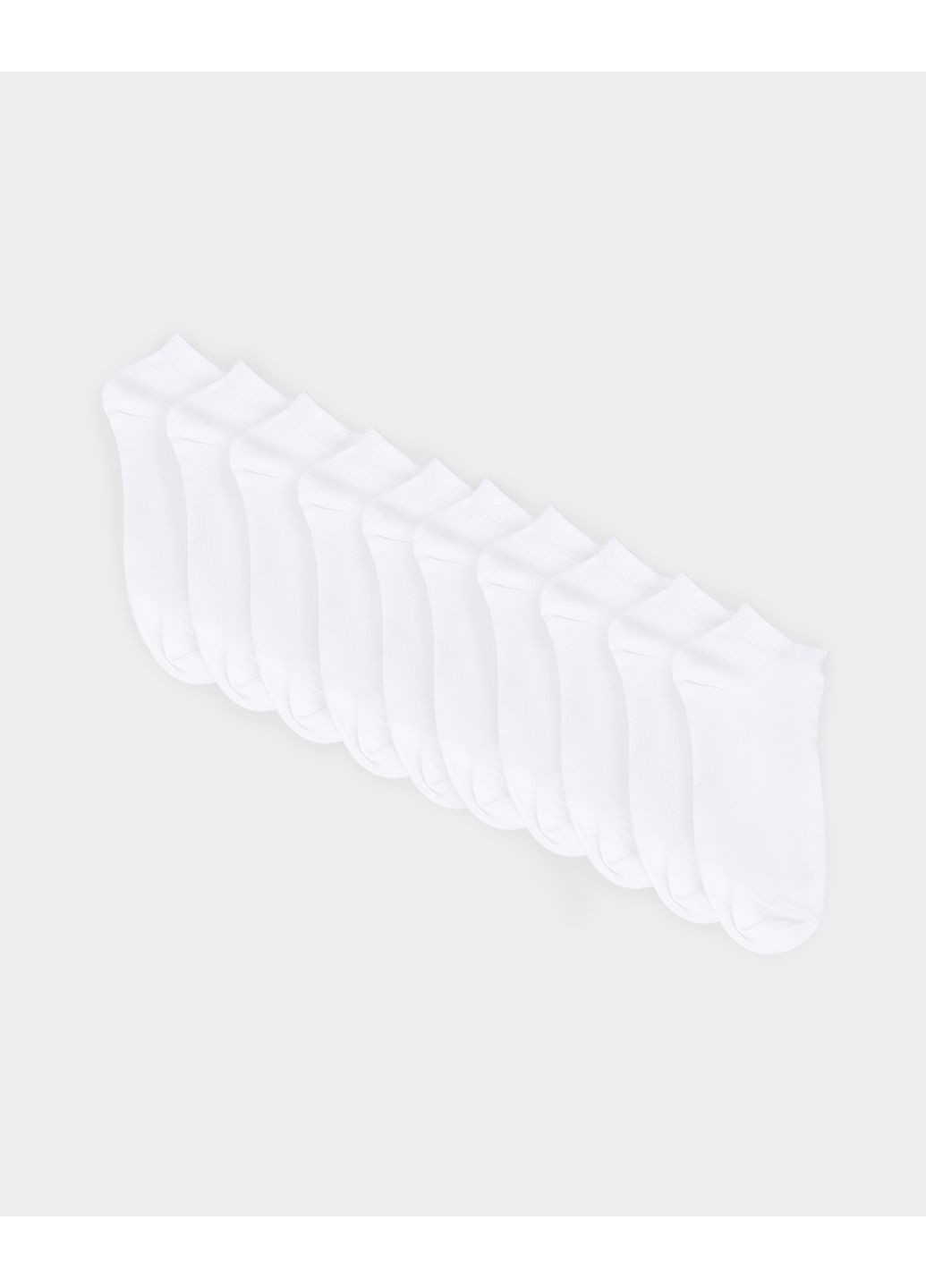 Білі максі набір коротких шкарпеток чорний Ейсік (353492707)