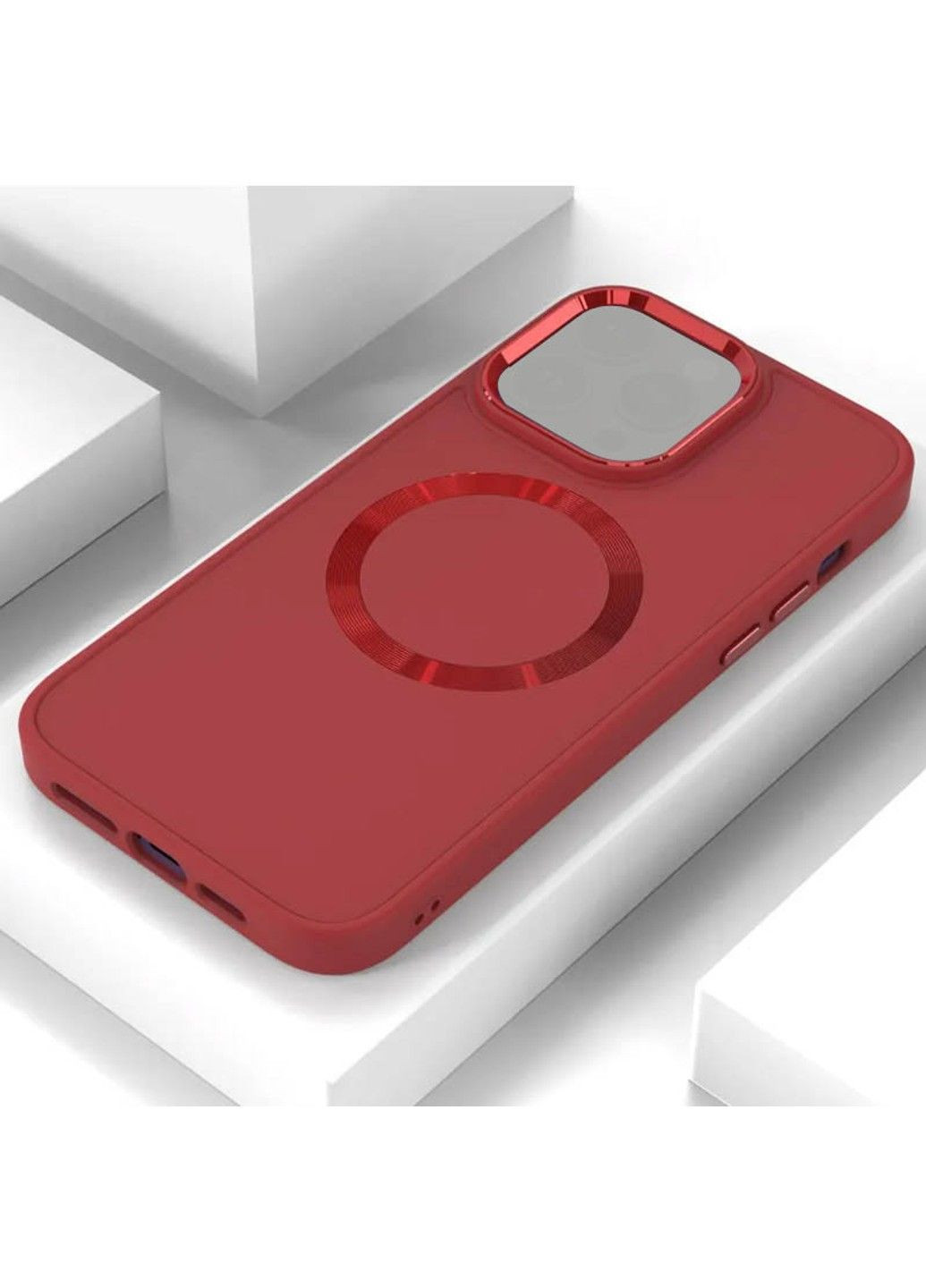 TPU чехол Bonbon Metal Style with MagSafe для Apple iPhone 15 Plus (6.7") Epik (291881131)