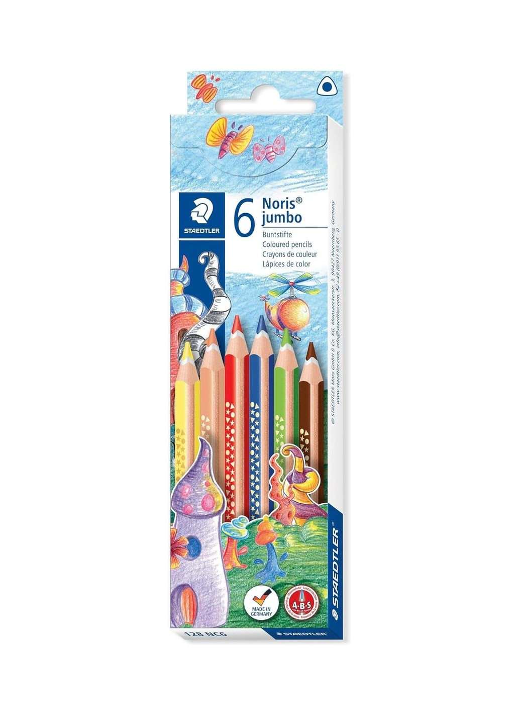 Набор цветных карандашей 6шт. Staedtler (284347400)