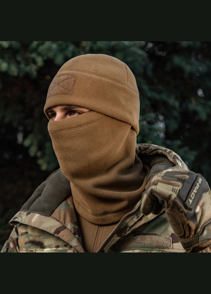 Шарф-труба Elite короткая с затяжкой флис (320г/м2) Coyote Brown M-TAC (315339342)