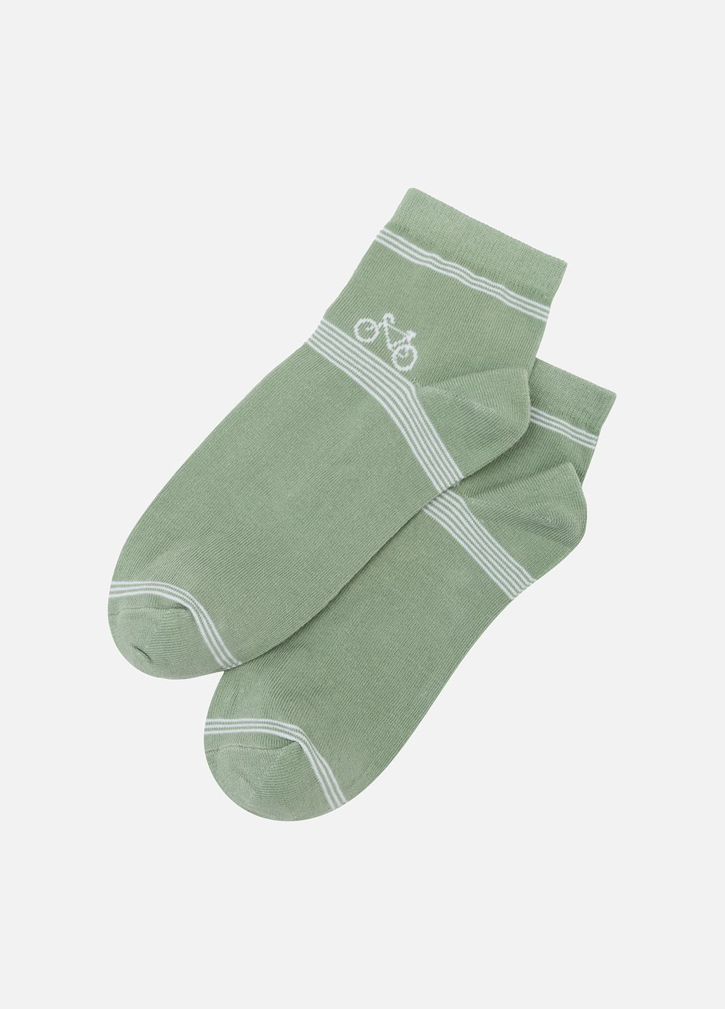 Чоловічі шкарпетки колір оливковий ЦБ-00245298 Yuki (285696151)