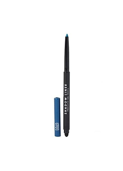 Стойкий карандаш для глаз MUA Shadow Liner Precision Gel Pencil with Smudger - Ocean Blue MUA Makeup Academy (301417157)