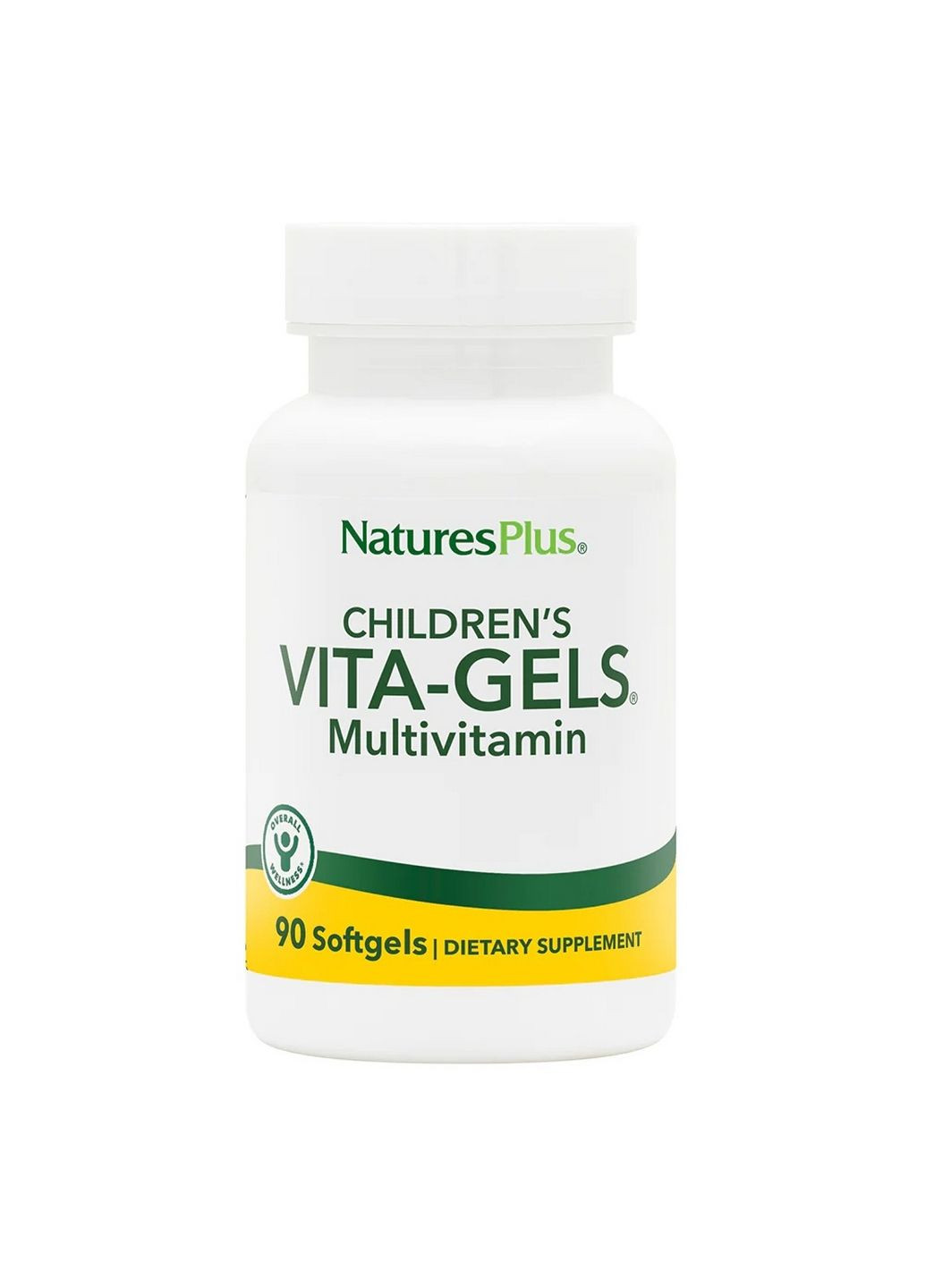 Вітаміни та мінерали Childrens Vita-Gels, 90 капсул Natures Plus (293341086)