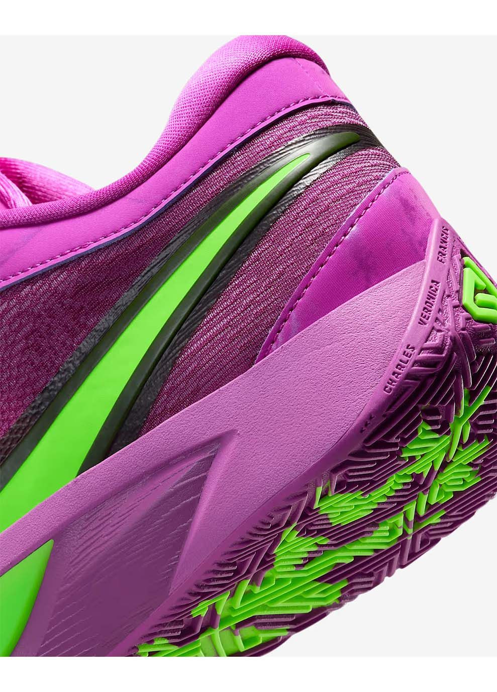 Фиолетовые демисезонные мужские кроссовки giannis freak 6 фиолетовый Nike