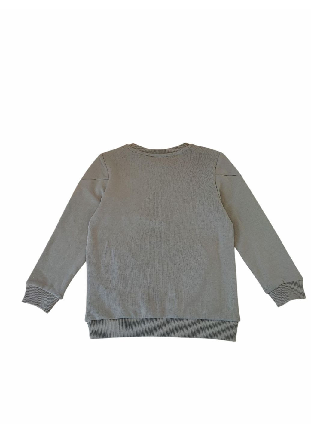 George детский свитшот для мальчика бежевый (25080204) надпись бежевый спортивный хлопок