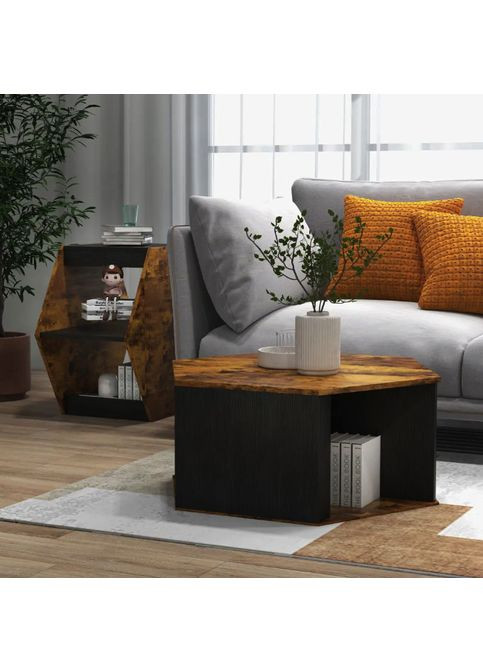 Комплект журнальних столиків Neka шестикутний Costway (361952216)