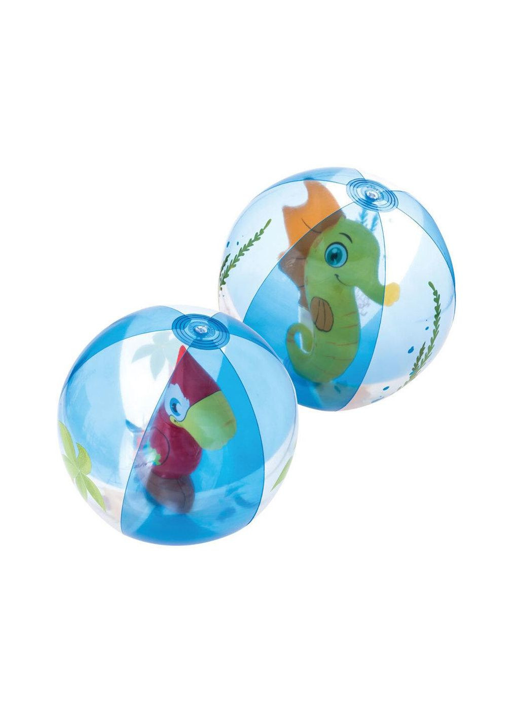 Надувний м'яч з іграшкою всередині 31041 «Папуга», 51 см Bestway (347645940)